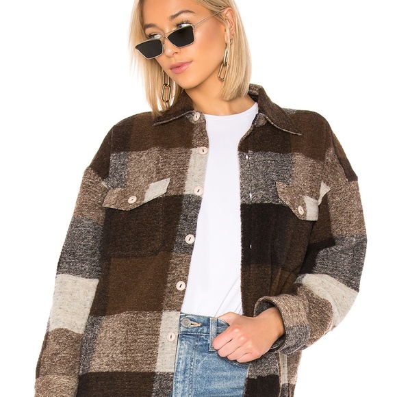 Anine Bing Jackets & Blazers - NWT! ANINE BING Bobbi Flannel Jacket (M)